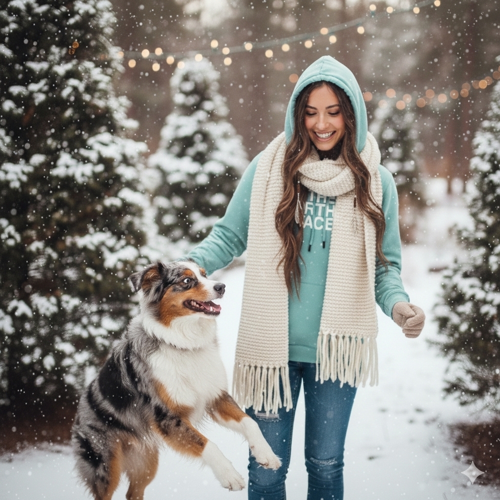 🌿The North Face Women's Medium/Large Pullover Hoodie - Light Turquoise - Picture 11 of 14
